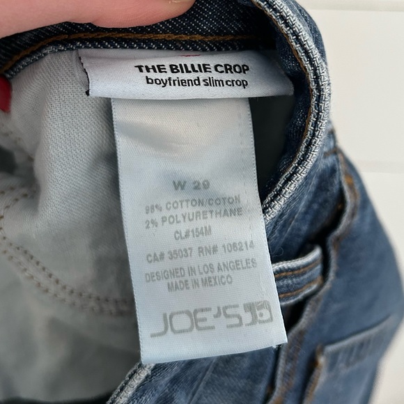 Joe’s The Billie Crop Slim Boyfriend Jeans - Picture 5 of 6